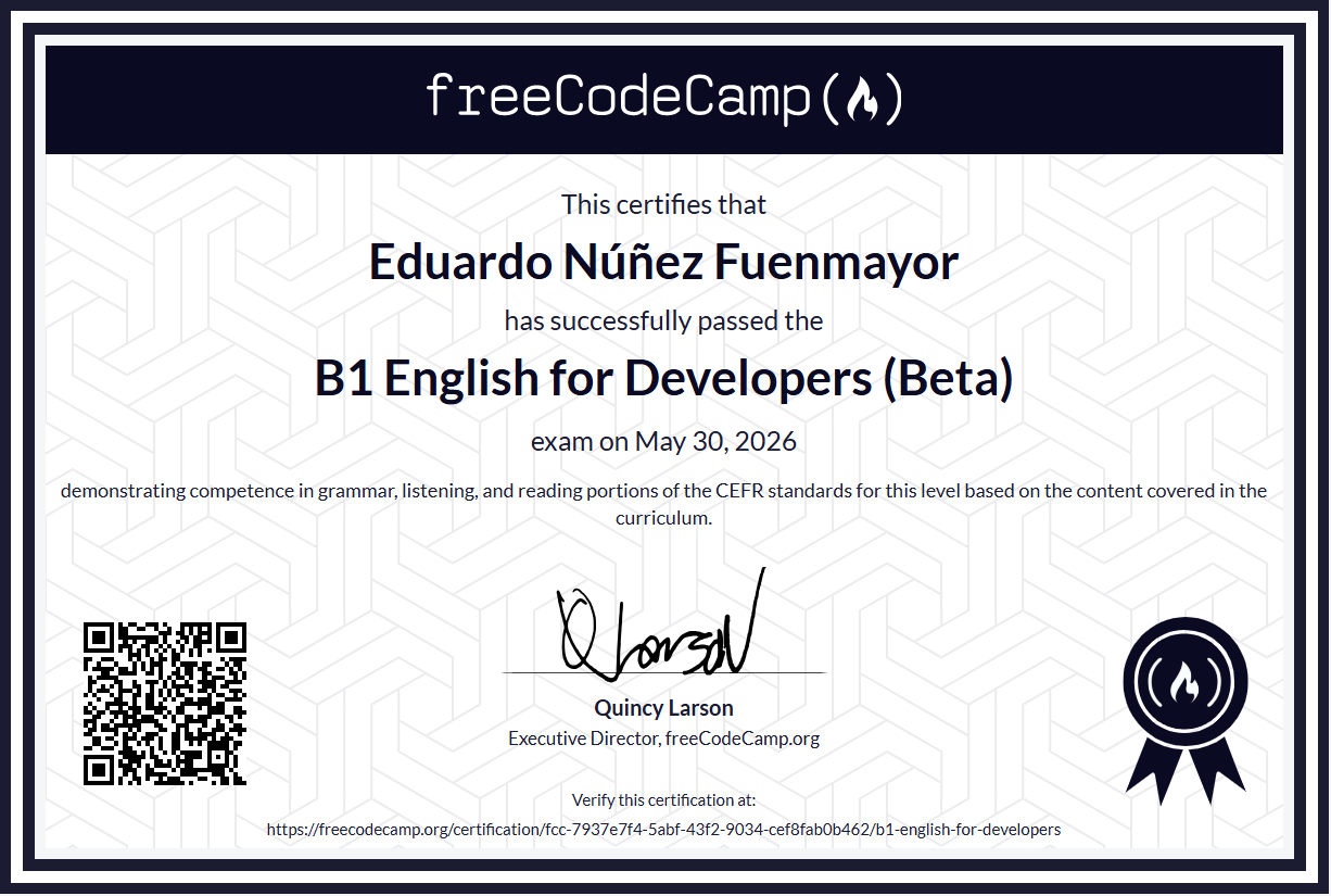 B1 English for Developers
